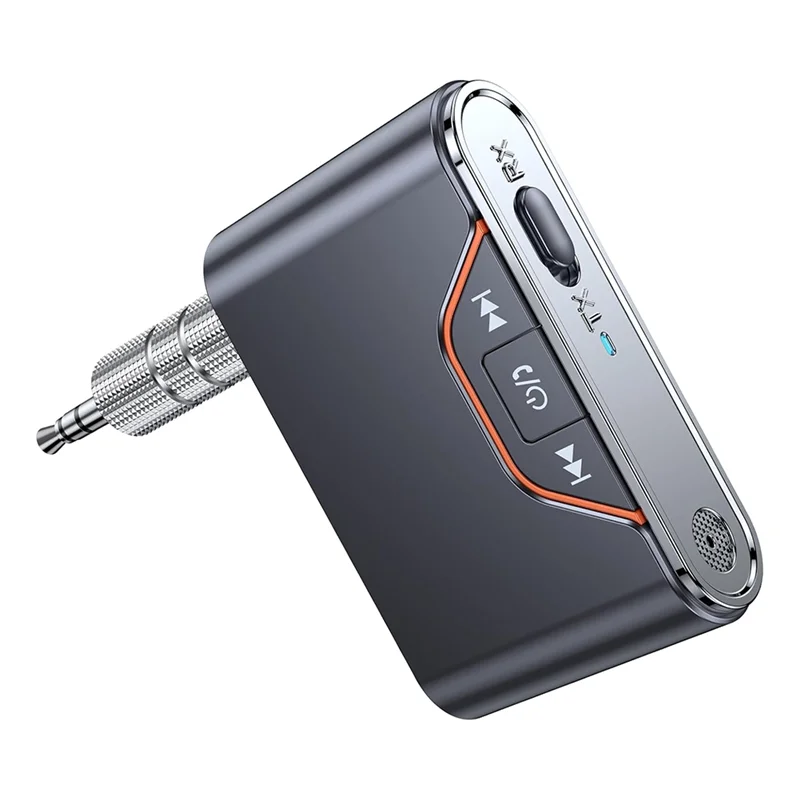 B92B-BT-107 Bluetooth 5.4 Car Audio Receiver Transmitter Audio Bluetooth Converter For Airplane Mini Portable 3.5Mm With Mic