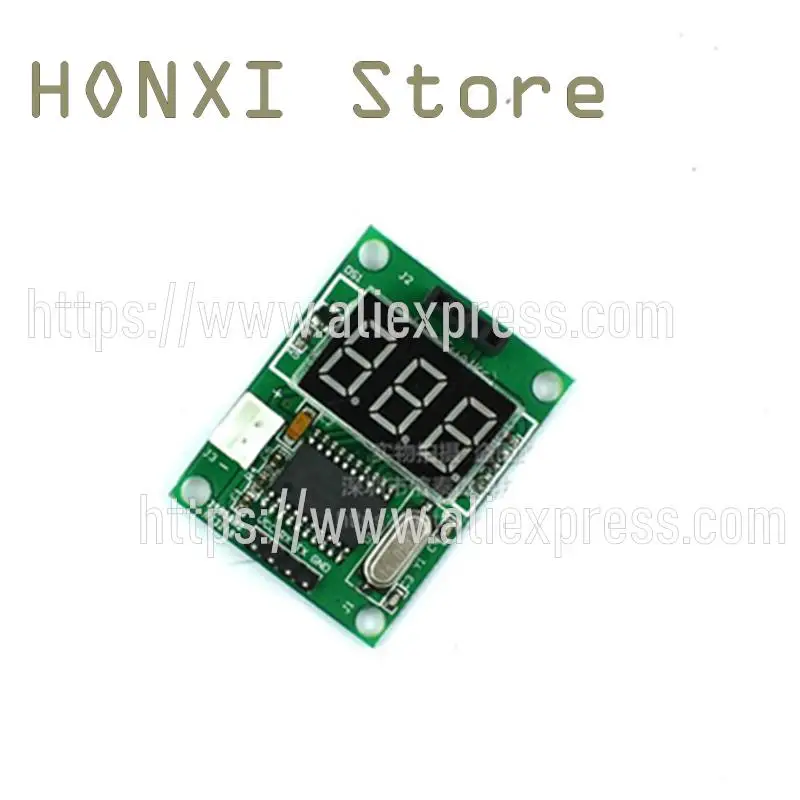 1PCS Ultrasonic ranging module test board provide 5 V / 3.3 V test board test HC-SR04 display range finder