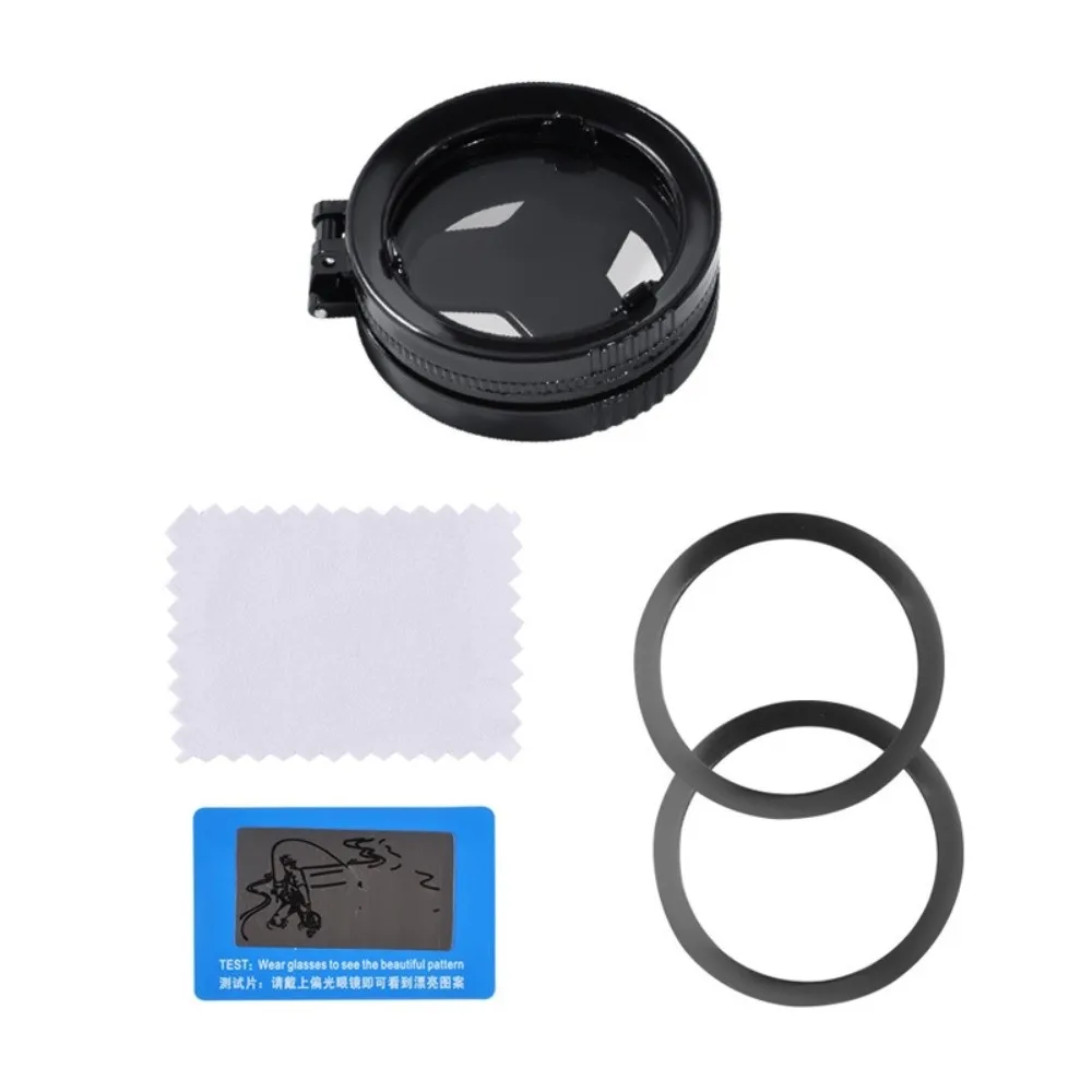 52mm Mobile Phone Polarizing Filter Remove Reflections High-definition CPL Phone Filter Portable Magnetic Phone Filter Lens