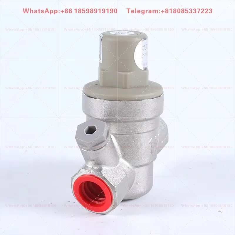 CY11X film direct acting pressure reducing valve stainless steel internal thread with pressure gauge pressure reducing valve