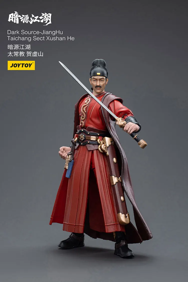 JOYTOY ダークソース-JiangHu ダークソース-JiangHuTaichang Sect Xushan He アクションフィギュア人形モデル装飾コレクションギフト