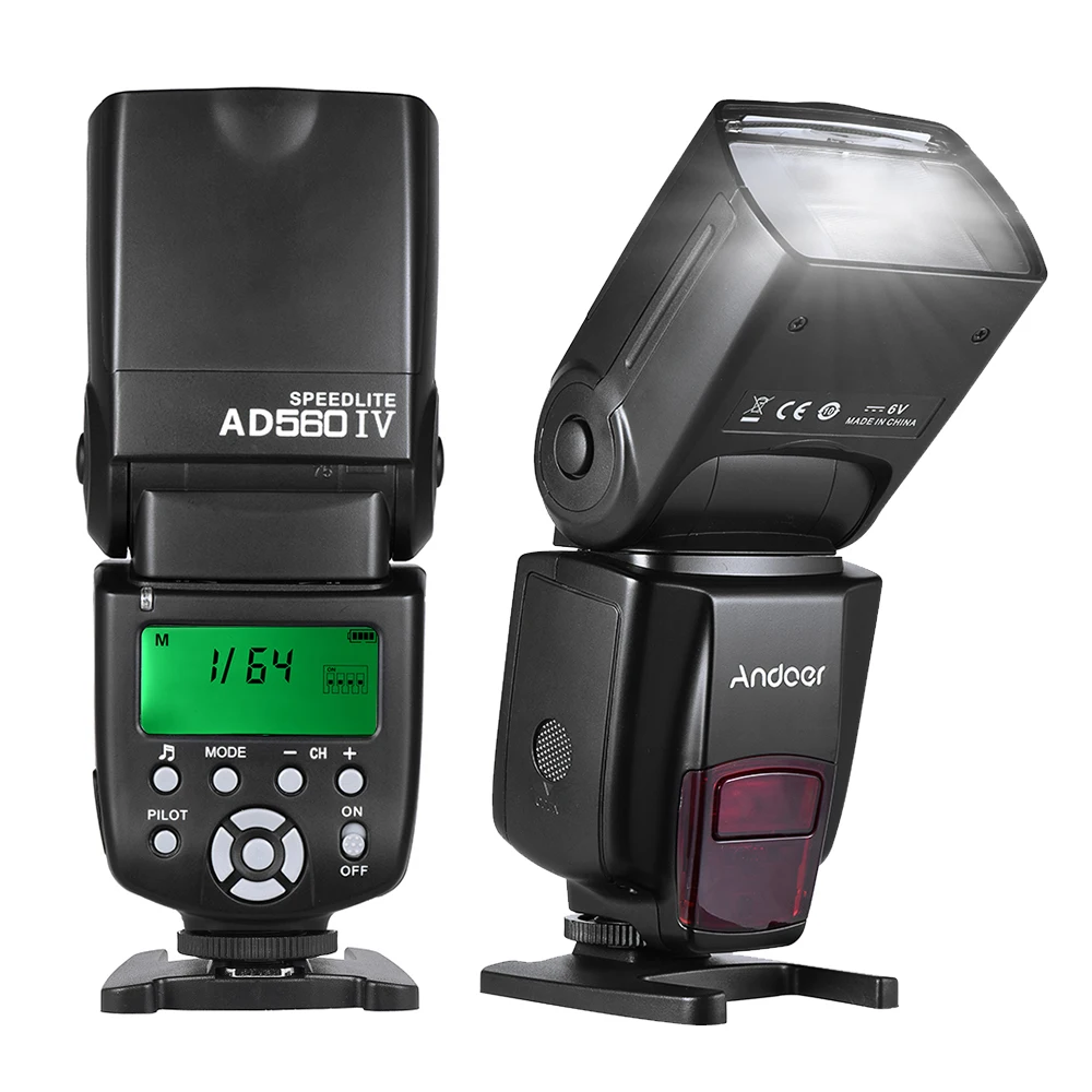 השדרה הידרוכית On-camera Flash Andoer AD560 IV – סקירת מודל מתקדם למשתמשי מצלמות DSLR