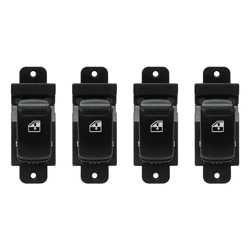 4X Passenger Right Side Electric Power Window Switch For Hyundai Elantra Sonata Kia Optima Rio Sedona Spectra