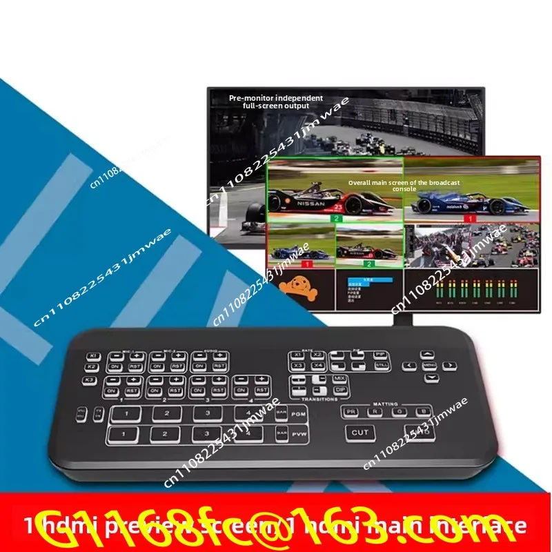 High-definition Video Multi-camera Capture Card USB3.0 Encoding and Streaming All-in-one Machine