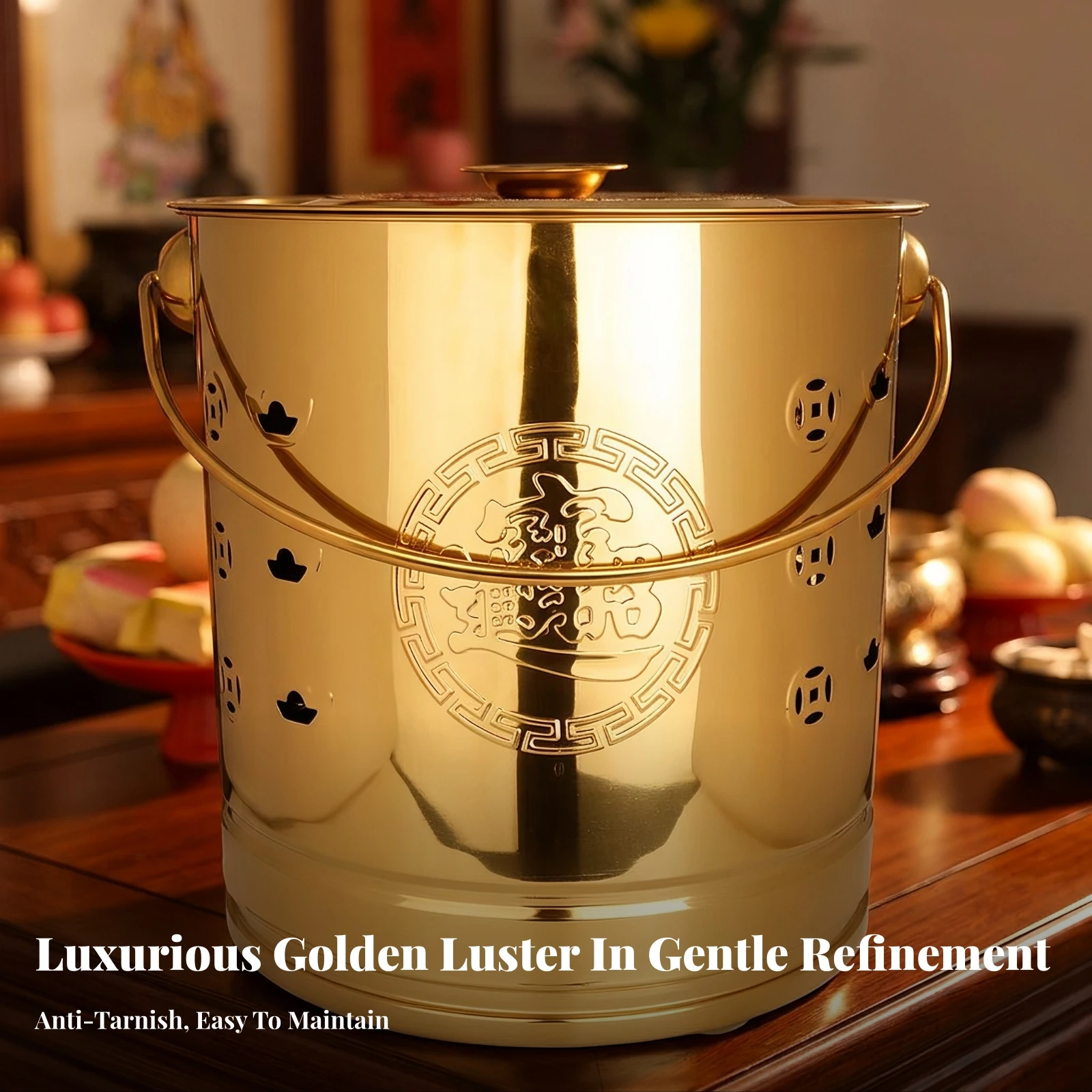 Stainless Steel Container with Lid Portable Stackable Metal Container Stainless Steel Pail Corrosion-Resistant Round Pail With