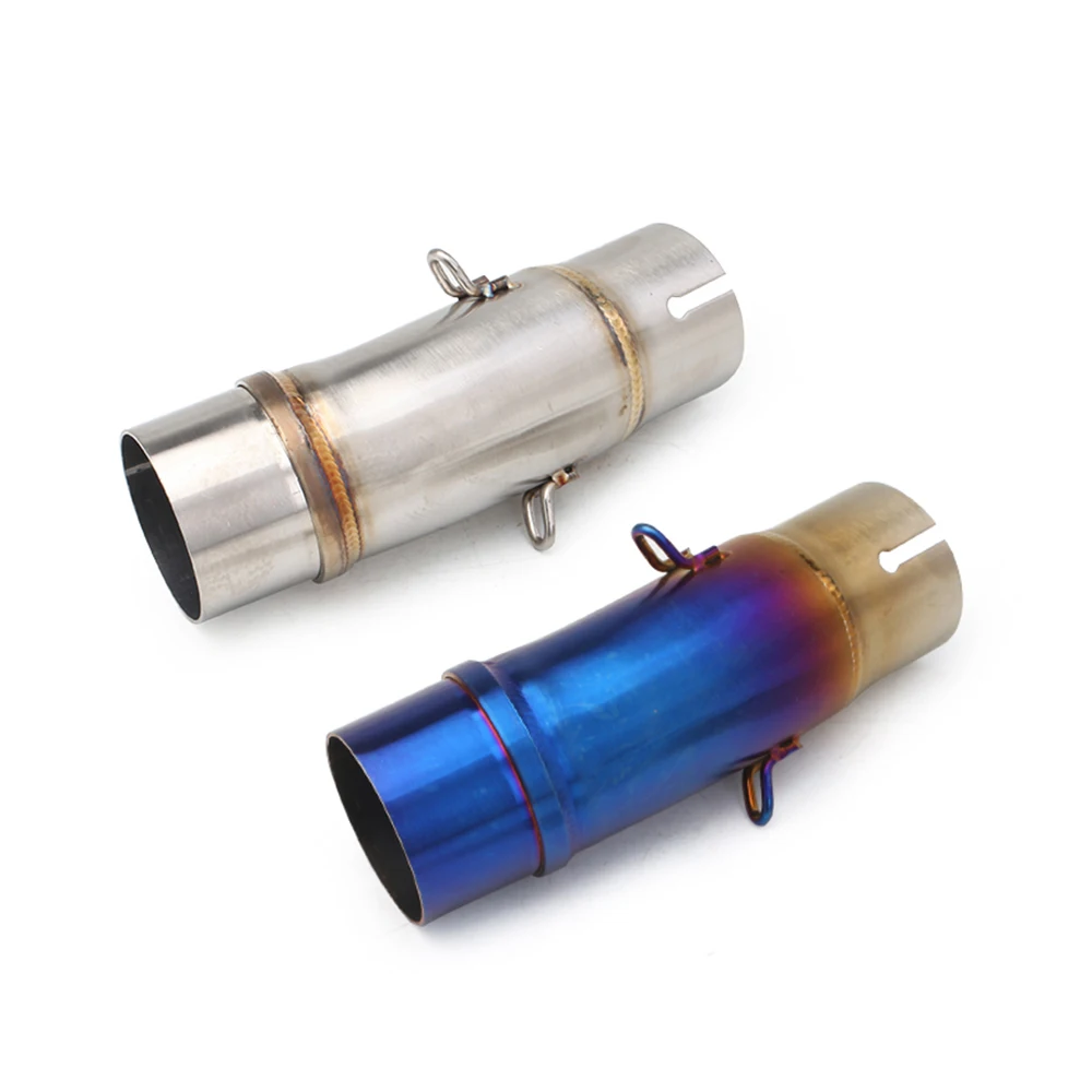 

STLF Motorcycle Modified Exhaust Middle Pipe for Ninja400 Ninja 400 Z400 2018-2021 Link Pipe Without Exhaust Slip-On