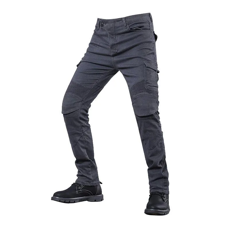 Motorcycle Jeans Pantalones Motocicleta Hombre Featherbed Jeans Standard Version Car Ride Trousers Pant Summer Riding