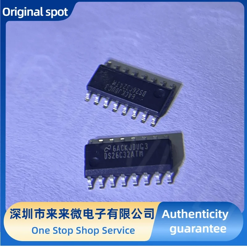 DS26C32ATM Electronic Component Original Stock Shenzhen Lai Lai Microelectronics Co., Ltd. Discuss in detail