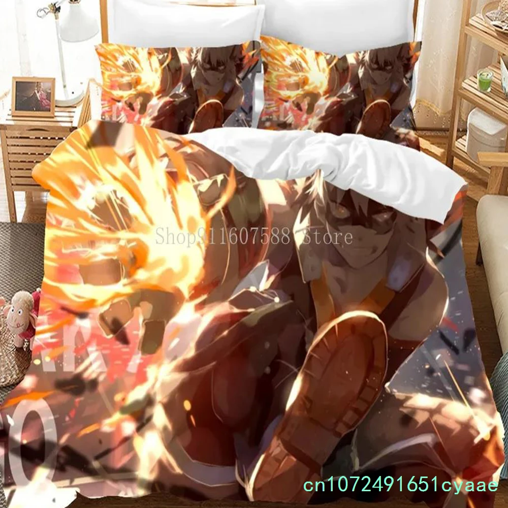 ชุดเครื่องนอนลายการ์ตูนอนิเมะญ - Linen Duvet Cover บทวิจารณ์และราคา