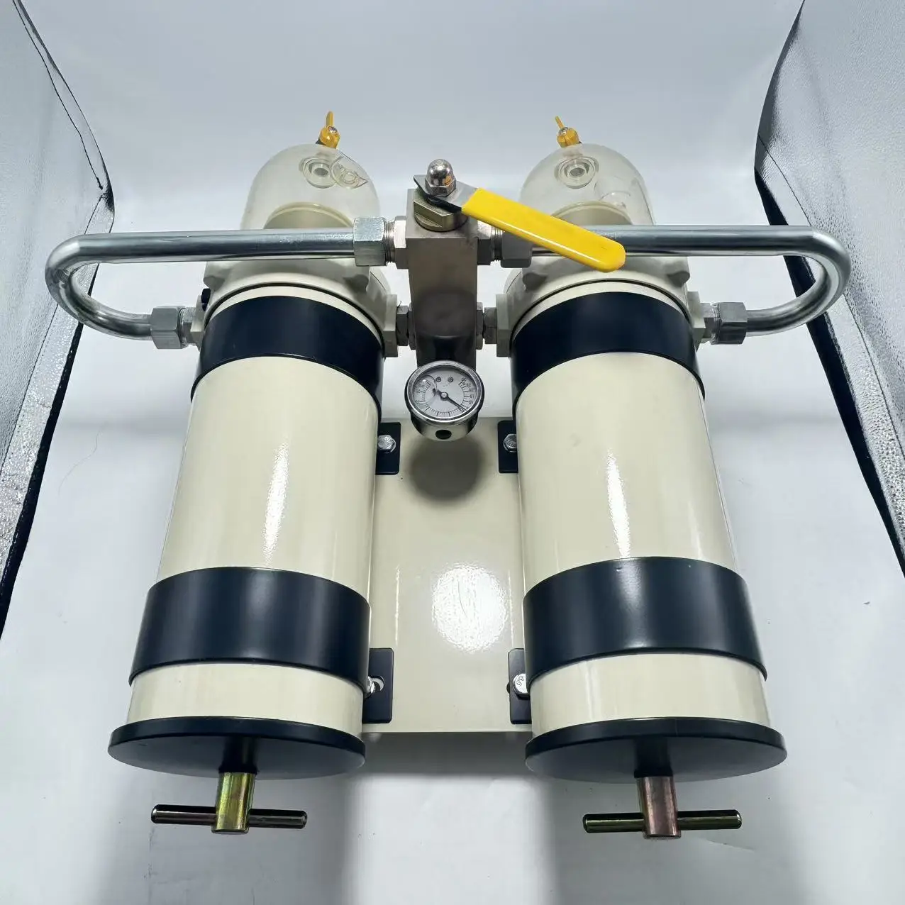 Parker Engine Fuel Water Separator 1000FG Fuel Filter for Doosan Tractor Construction Machinery Part 751000FHX 751000FH10