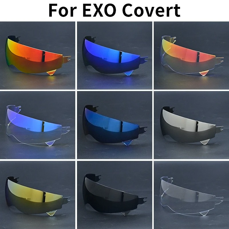 Motorcycle Helmet Shield Lens For Scorpion EXO Combat/Covert-X Retro Scorpion Helmet Accessories Anti-UV Windshield Cascos Para