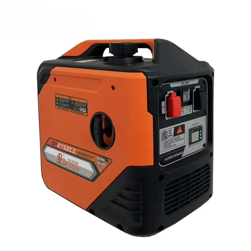 2000W Production Of Custom 12V DC Generator 24V Portable Diesel Silent Four-stroke Heavy And Light Duty Trucks RVs Ships For Use