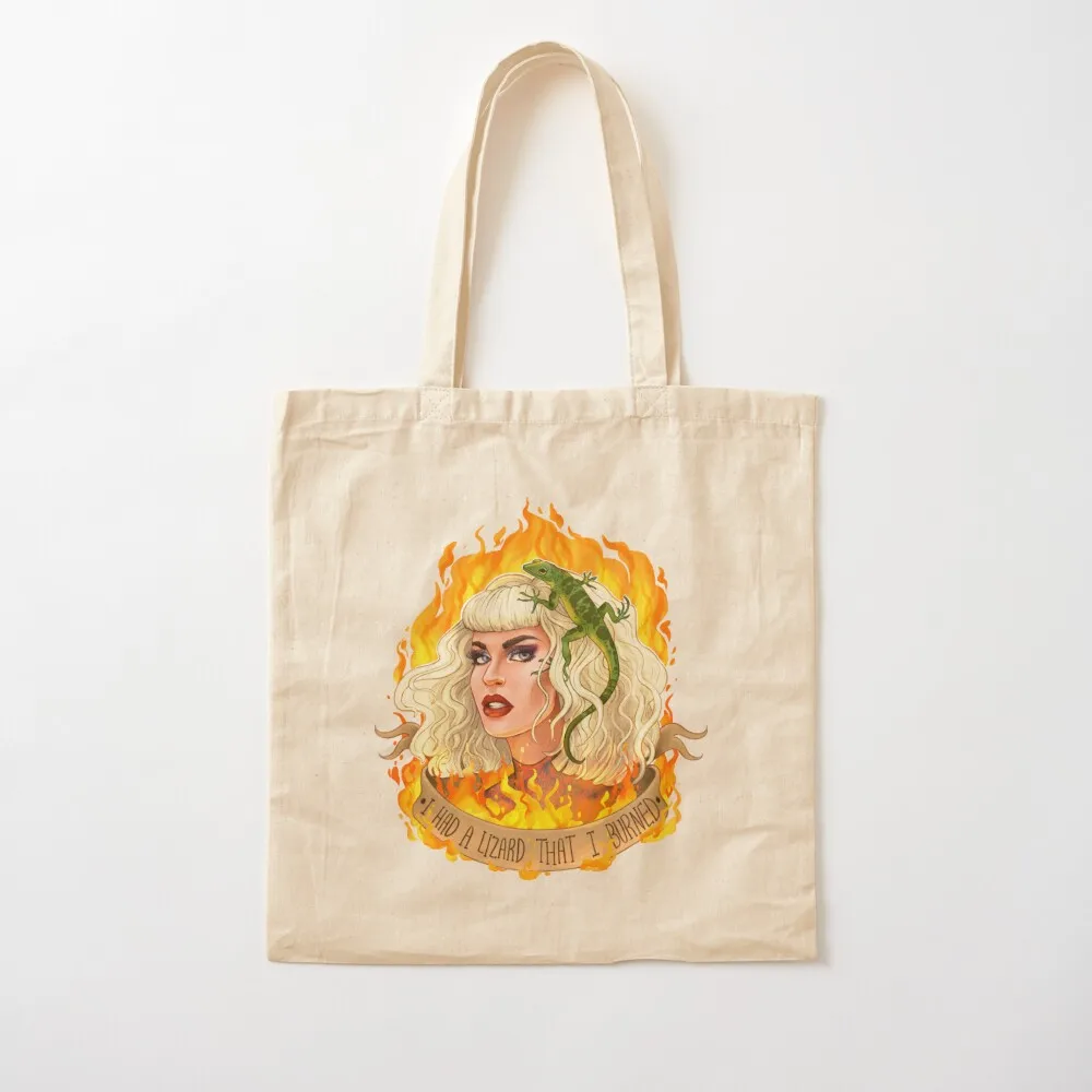 

Katya Zamolodchikova, Lizard Arsonist Tote Bag tote bag women Shopper bag Shopper
