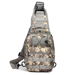 1520 Tactical Military Chest Sling Bag Hiking Mole Multifunction 600D Oxford Camouflage Comfortable Durable Outdoor Fashion