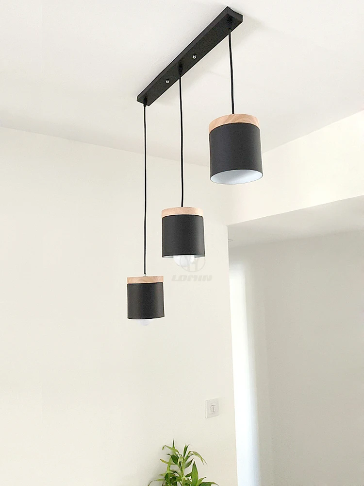 Modern Dining Table Pendant Light Nordic E27 Ceiling Chandelier Restaurant Bar Kitchen Island Decorative Lighting Fixture