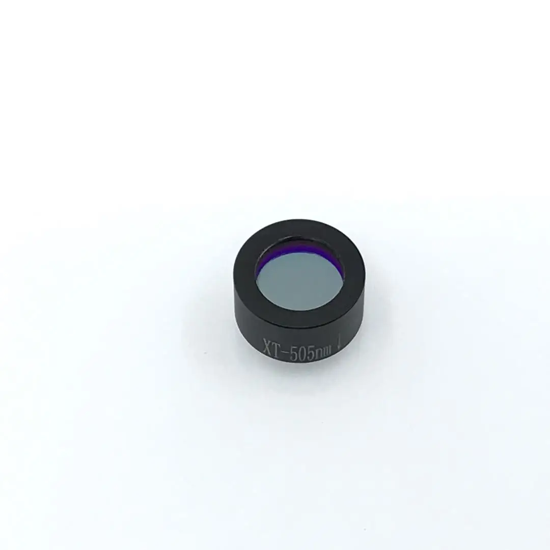 Fluorescence Filters  505 nm Narrowband Filter Bandpass Filter For Fluorescent Instruments Various Inspection Instruments