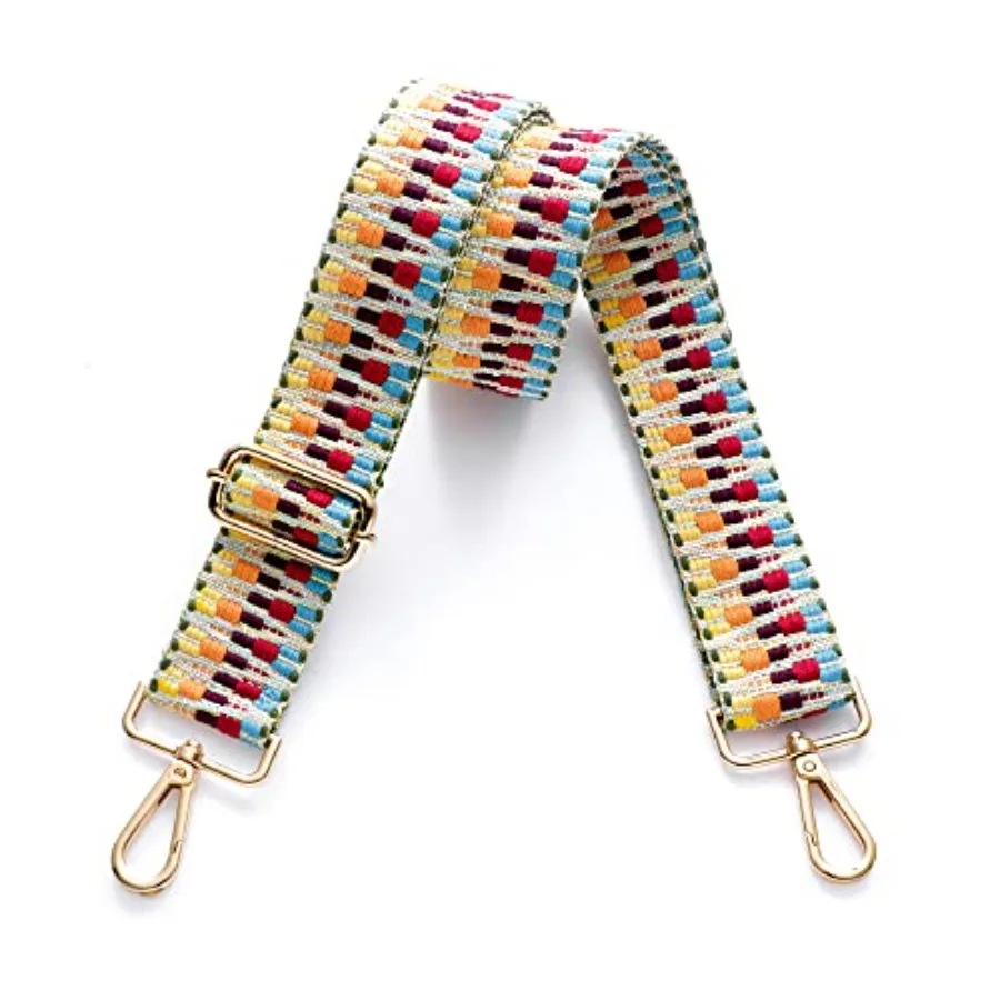 Adjustable Canvas Crossbody Handbag Purse Strap