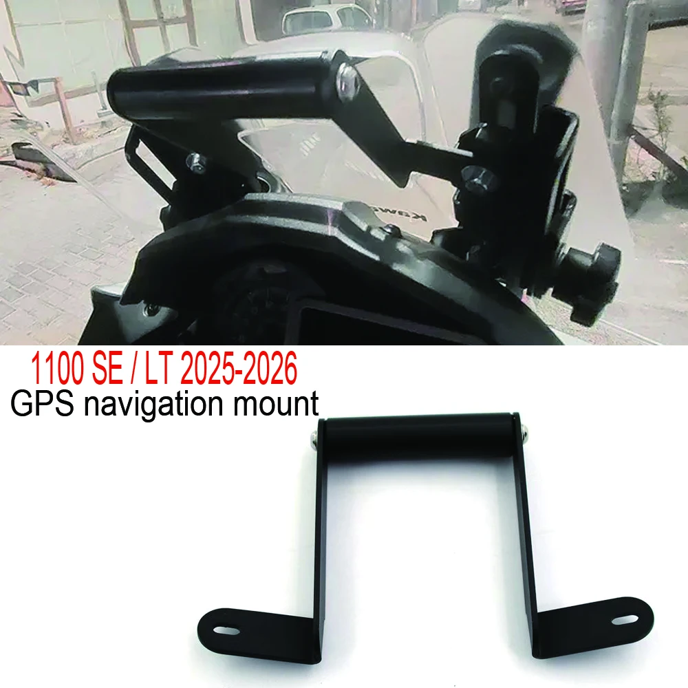

For Kawasaki Versys 1100 SE / LT 2025-2026 New Motorcycle Accessories Phone Holder Stand GPS Navigation Plate Bracket