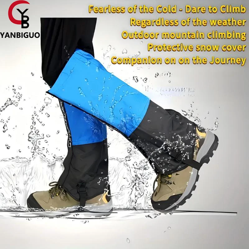 

YANBIGUO 1/2 Pairs Waterproof Hiking Gaiters Breathable Desert Mountain Climbing Gaiters for Hunting,Walking Skiing Men&Women