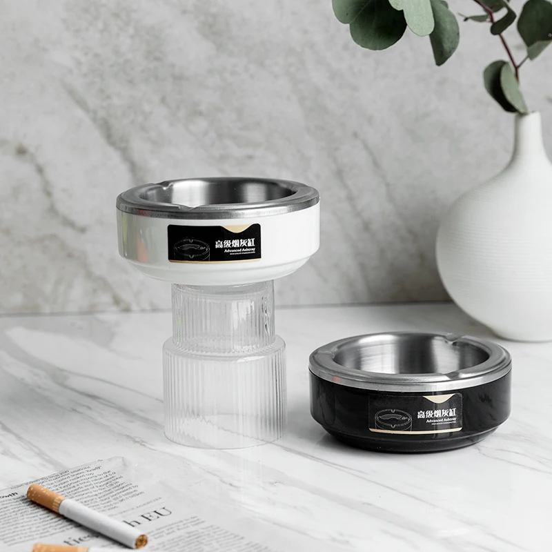 

Ashtray For Home Smoking Weed Accessories Desk Cigarettes Tobacco Office Car Creative Ashtrays Gift For Boyfriend Cigar Ash Tray