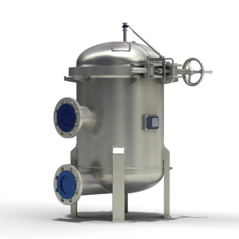 

Stainless steel single bag filter housing for water filtration