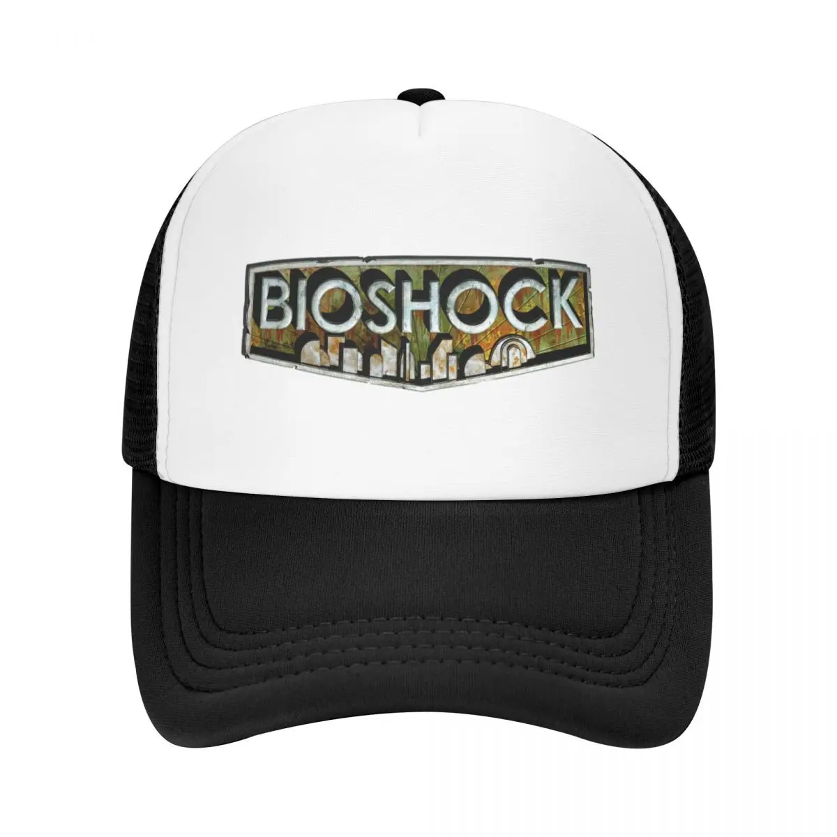 Upscaled BioShock Logo Baseball Cap Hat Baseball Cap foam party Hat Boy Child Women's