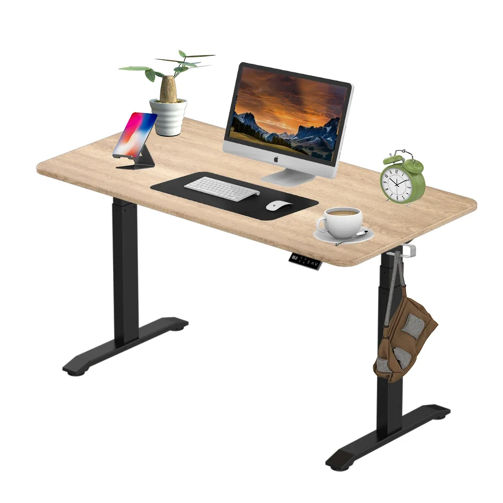 Modern Office Furniture Dual Motor Standing Computer Desk Office Sit Stand Height Adjustable Lifting Table