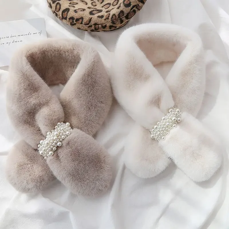 الخريف الشتاء النساء وشاح دافئ لينة دافئ الكورية نمط تنوعا الرقبة أدفأ طوق التفاف موضة الطقس البارد الملحقات