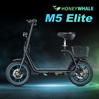 HONEYWHALE M5 Elite Electric Scooter Adult With Seat Peak 750W Motor 45Km Max Range 40Km/h 14\