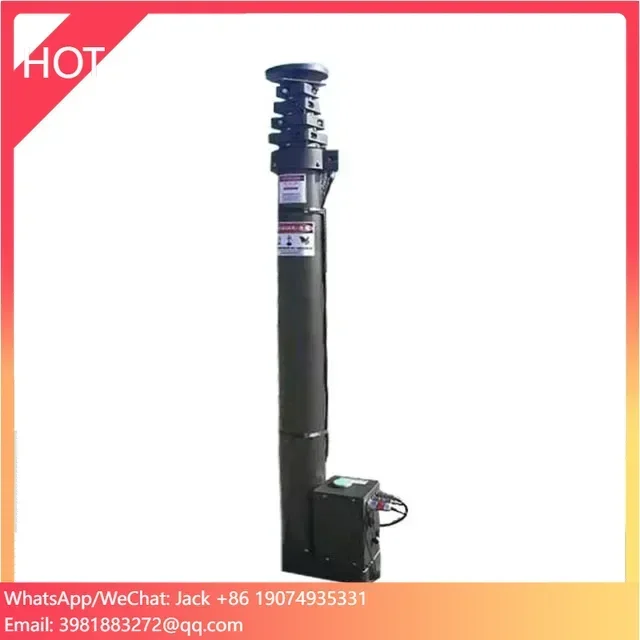 

10m Manual Lifting Lightning Rod, Green Car Lift Pole, Antenna Lift Pole Manufacture