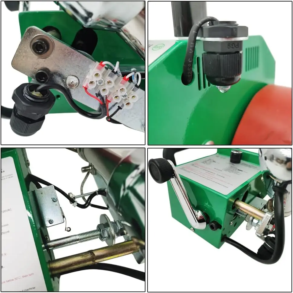 自動 PVC バナー溶接機溶接機ヒーター 1800 ワット 110 V