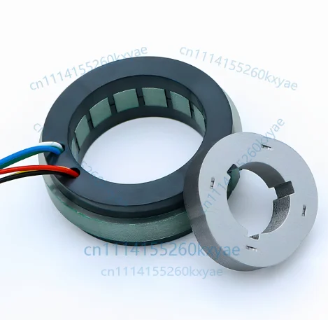 G52xu7103a magnetoresistive rotary encoder, outer diameter 52mm, 3 pole pairs, shaft hole 17mm rotary transformer
