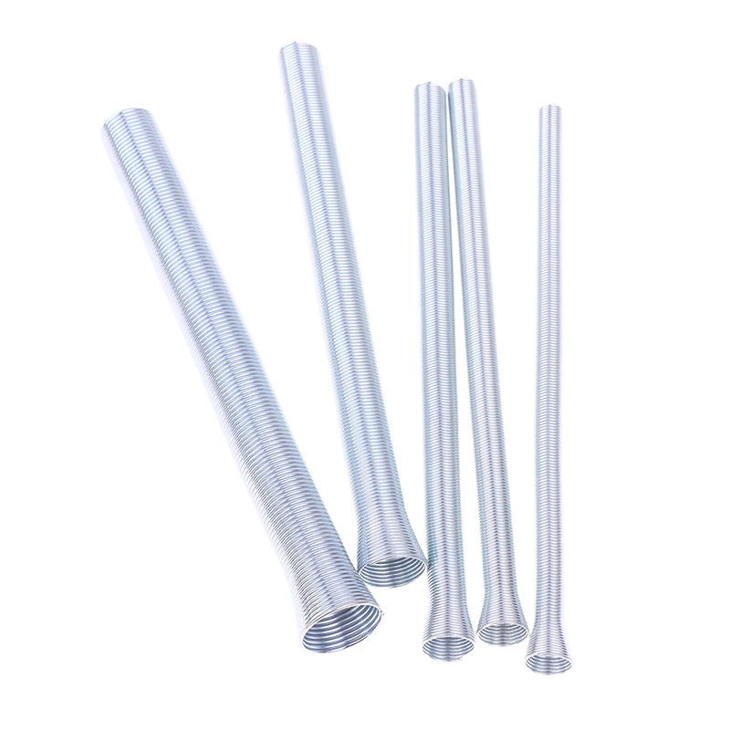 

5Pcs/Set CT-102-L Outside Style Spring Copper Tube Benders Bending Line Pipe For O.D. 1/4" To 5/8" Pipes Bender