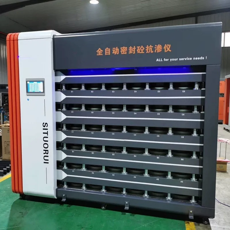HP-4.0 Automatic Pressure Concrete Permeability Tester Auto Pressure Control Impermeability Test Apparatus for Concrete