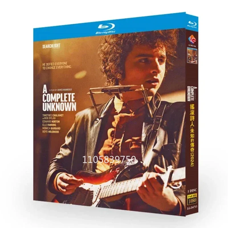 A Complete Unknown (2024) Blu-ray Disc DVD