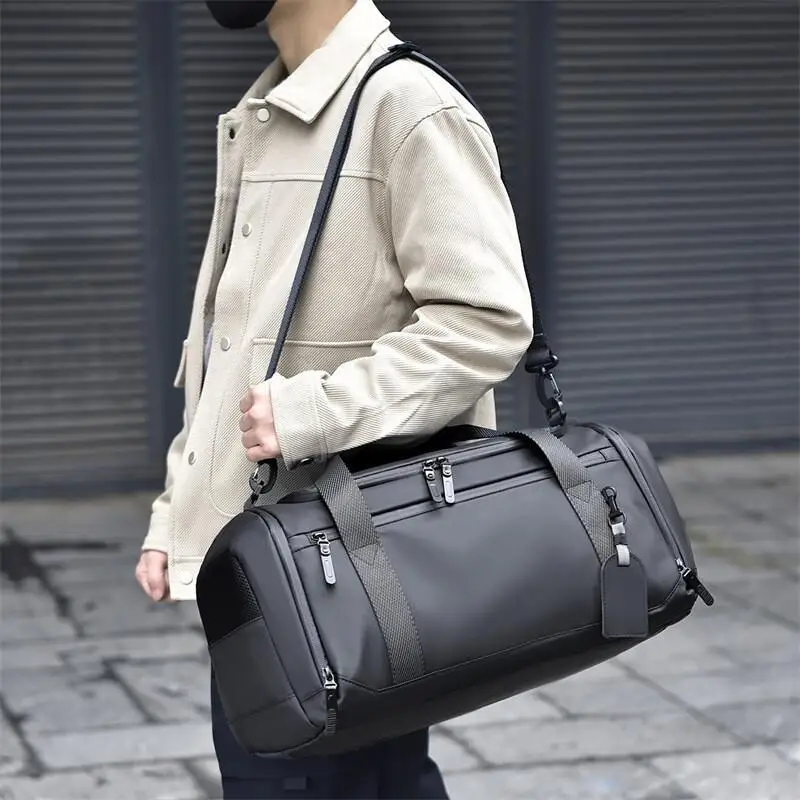 

Men's Bag Large Capacity Handbag Travel Fashion New Storage Sports Fitness Women's Dry Wet Separation Shoe Compartment Luggage