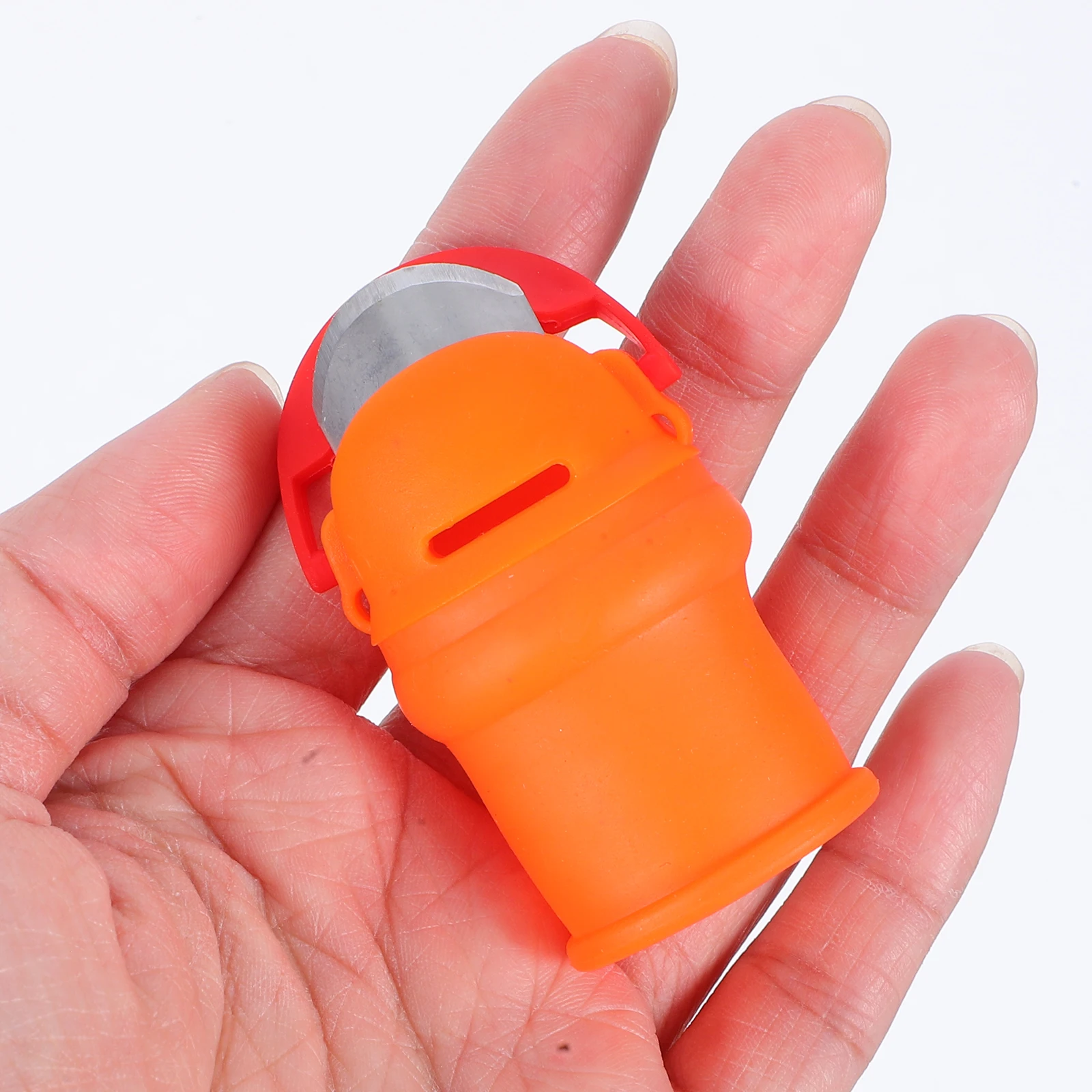

1 set Pepper Picker Thumb Knife Stainless Steel Soft Silicone Gardening Tool Vegetable Separator Nail Protector Gloves