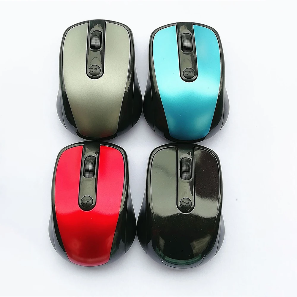1/3PCS USB 3.0 Receiver Wireless Mouse 2.4G Silent Mouse 4 Buttons 1600DPI Optical Computer Mouse Ergonomic Mice For Laptop PC