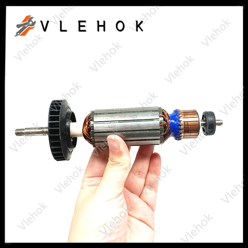 

220-240V Armature Rotor For Dewalt DW456 DW823 DW824 5326125 BWS31-125 ME125-10 WS31 WS41 SM125 D28153 D28154
