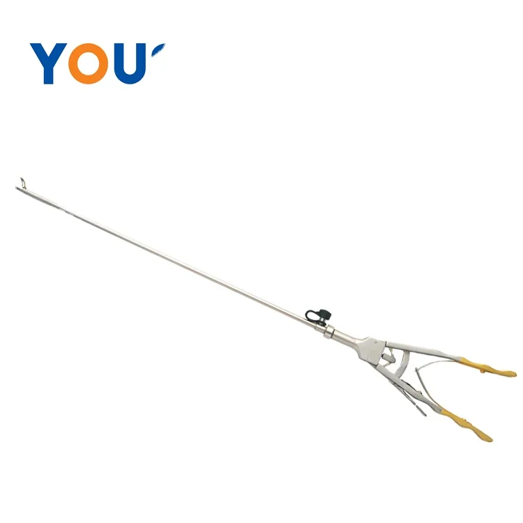 V-needle  holder (gold handle) for endoscopic surgery