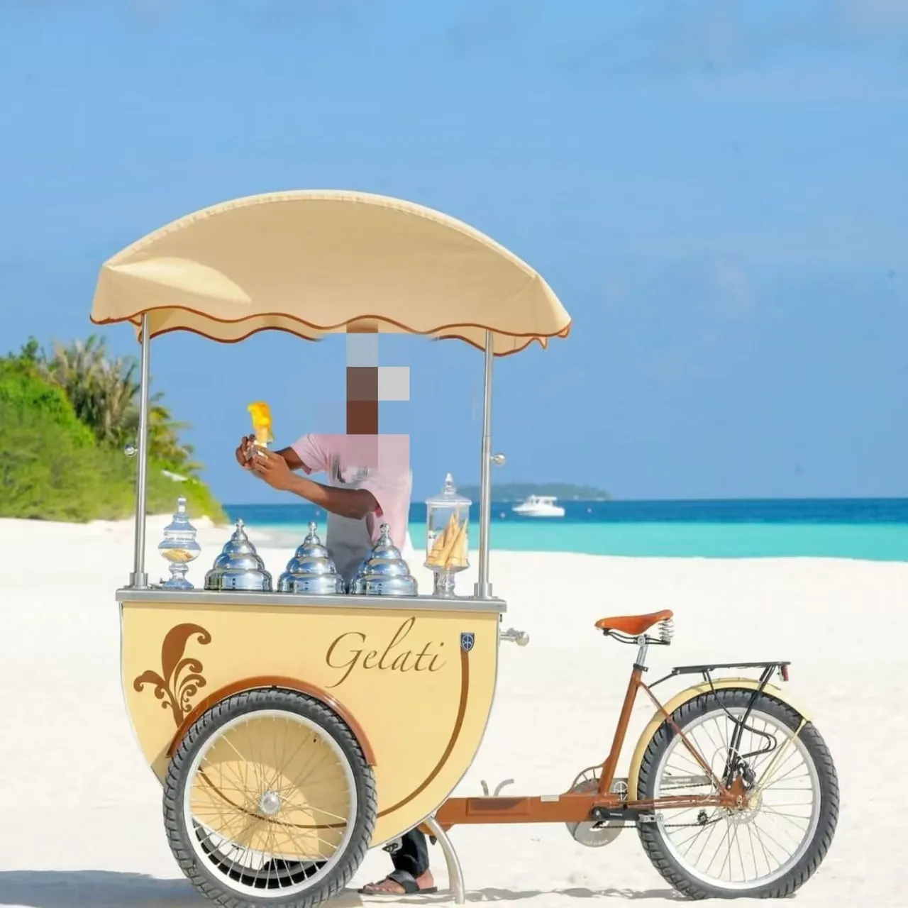 Yjq tricycle stall promotion vending car parade float night market commercial street commercial display vehicle