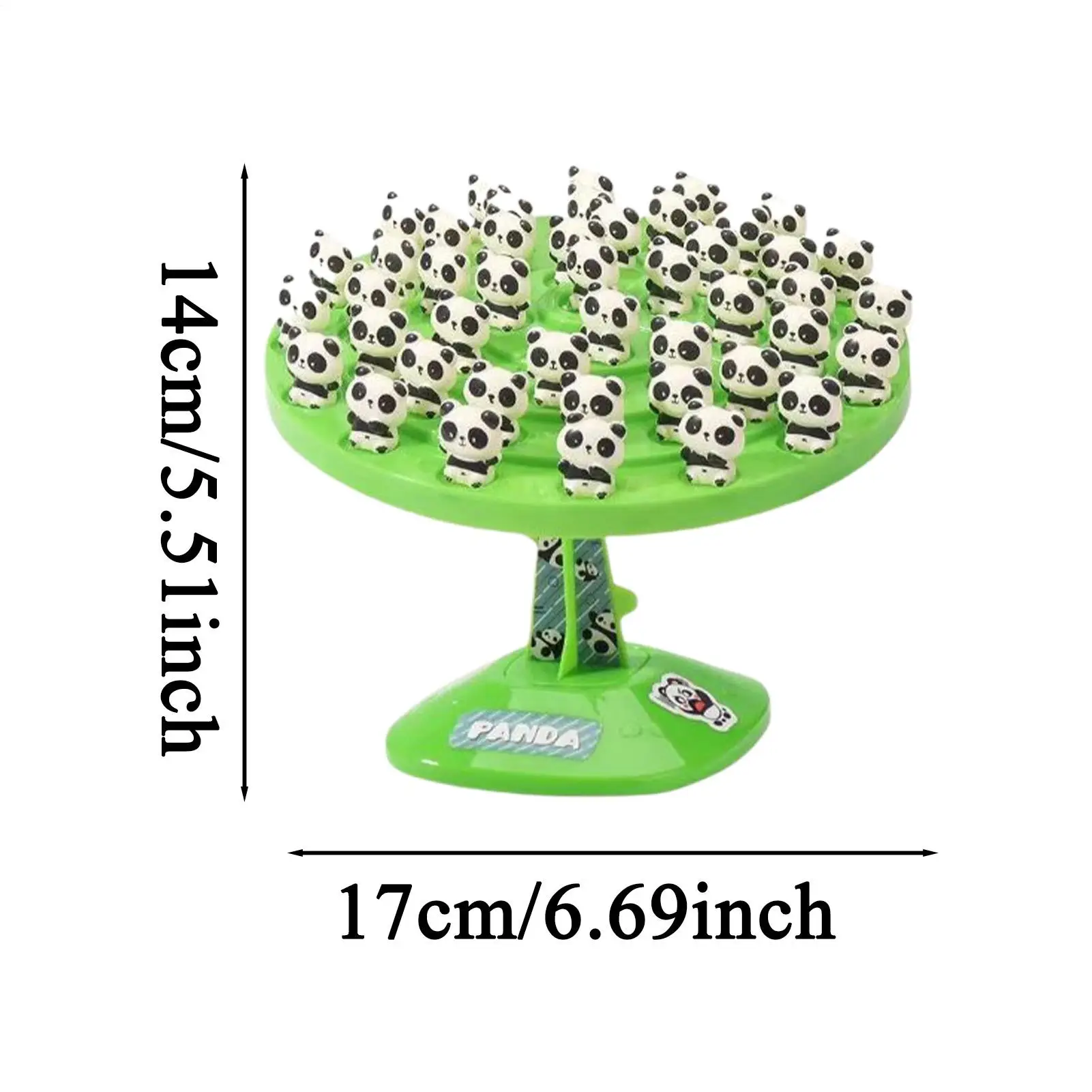 Gra w balansowanie pandy, zabawka edukacyjna, gra w układanie pand na balans, idealna na deszczowe dni, przyjęcia urodzinowe, wyprawy kempingowe, dla chłopców i dziewczynek.