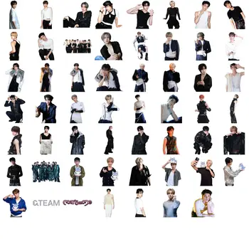 55Pcs/Set Idol &TEAM New Album Mark on Me Stickers Waterproof Stickers K FUMA EJ YUMA JO HARUA TAKI MAKI NICHOLAS Fans Gifts
