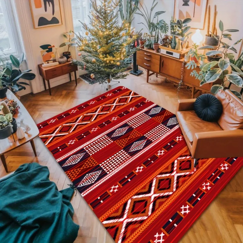 

Bohemia Retro Carpets Living Room Decoration Big Szie Rugs Dining Room Decor Bedroom Morocco Lounge Rug Large Area Floor Mats
