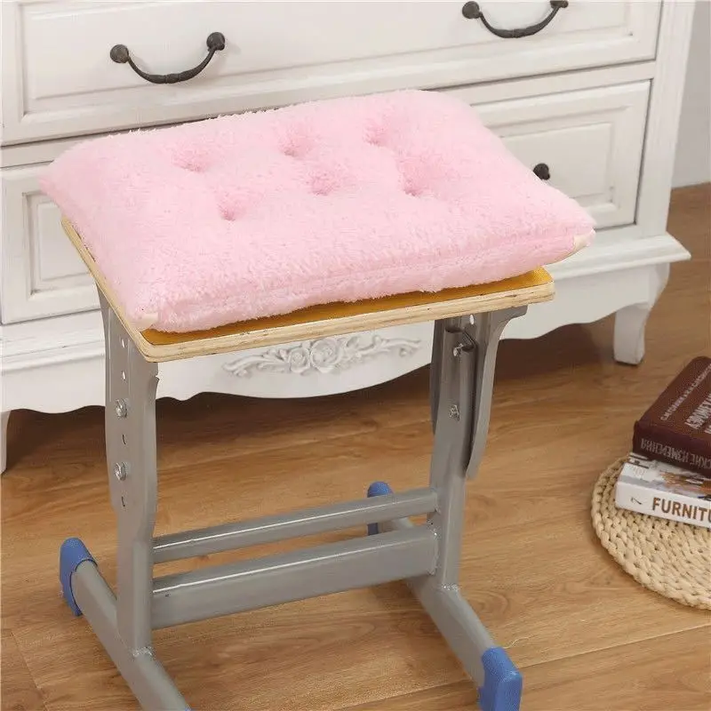 Soft Chiar Cushion Thick Padeed Seat Cushion Anti-slip Stool Cushion Home Office Class Desk Chiair Seat Pad for Dining Student