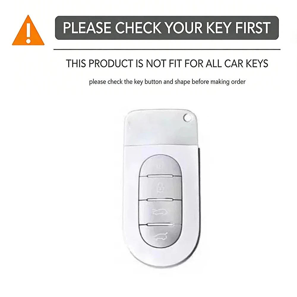 Silicone Key Case Remote Keychain Cover for Smart #5 Elf 5 BRABUS PRO Premium 2025 2026 Shell Housing Holder Fob Bag Accessories