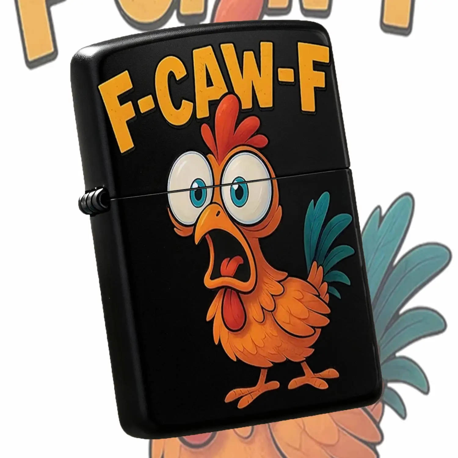 Funny Screaming Chicken F-Caw-F Lighter Creative Portable Quirky Daily Item For All Scenarios Ideal Novelty Gift For Friends Lightweight Trendy Carryaround Accessory Full Of Playful Sense Of Humor A Humorous And Interesting Lighter