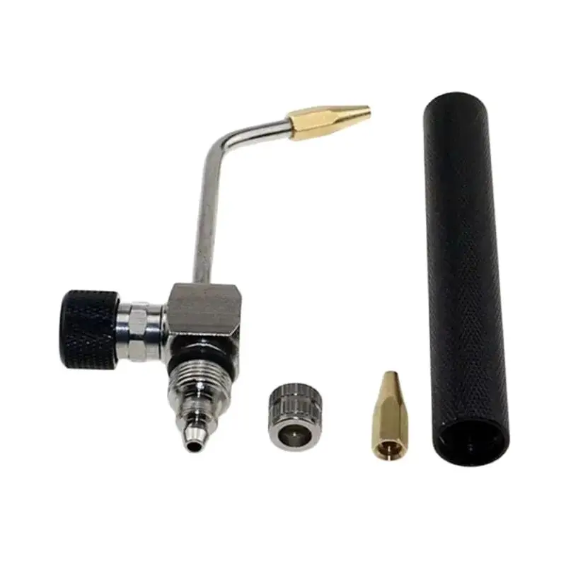 Universal Oxyhydrogen Gas Torch Flame Gun with 3 Nozzles for HHO Polishing Welding Machine