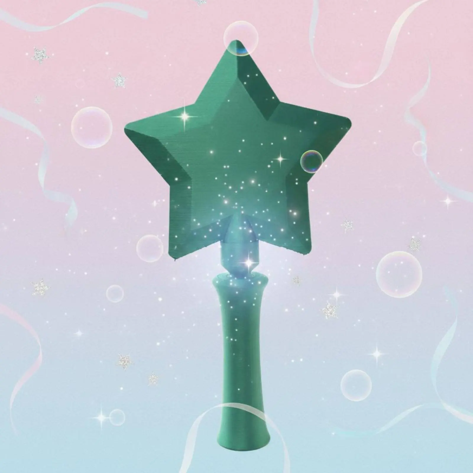 Star Wand Card Holder 3D Printed Tap to Pay Wand Non Contact Payment Holder Contactless Novelty for Checkout view 4
