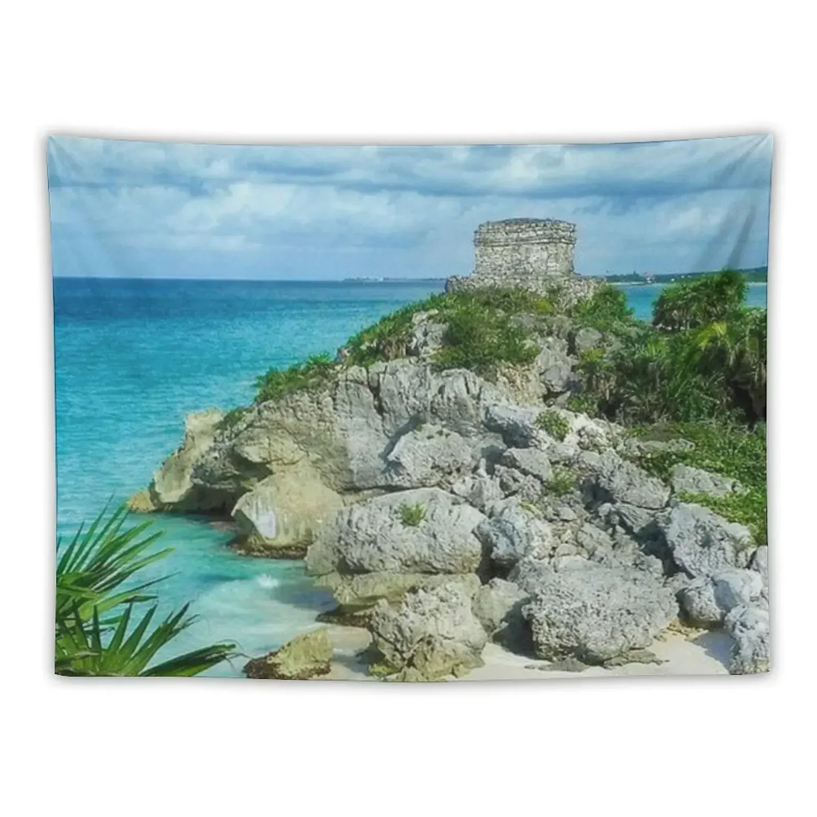 

The Ruins of Tulum Tapestry Cute Decor Wall Decoration Tapestry